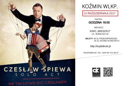 Koncert Czesław Śpiewa