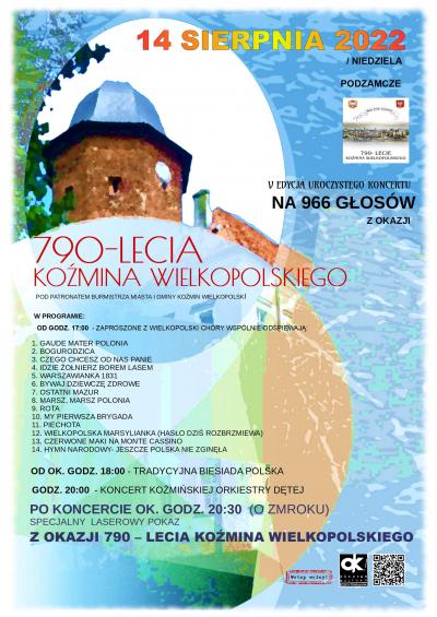 790 - LECIE KOŹMINA WIELKOPOLSKIEGO