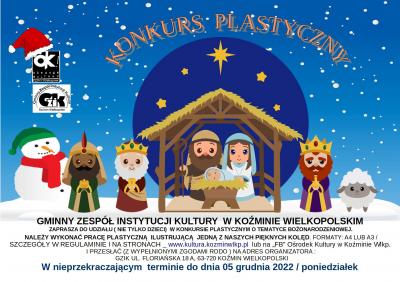 BOŻONARODZENIOWY KONKURS PLASTYCZNY