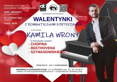 WALENTYNKI Z ROMANTYCZNYM FORTEPIANEM - KONCERT